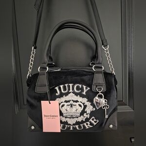 NWT Juicy Couture Falling For Juicy Satchel Bag - Liquorice